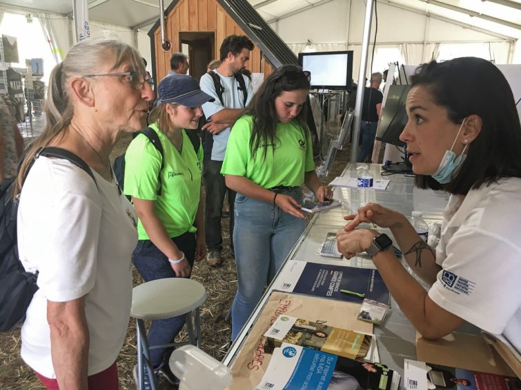 Les Pyrénéennes salon agricole MSA Midi Pyrénées Sud prévention