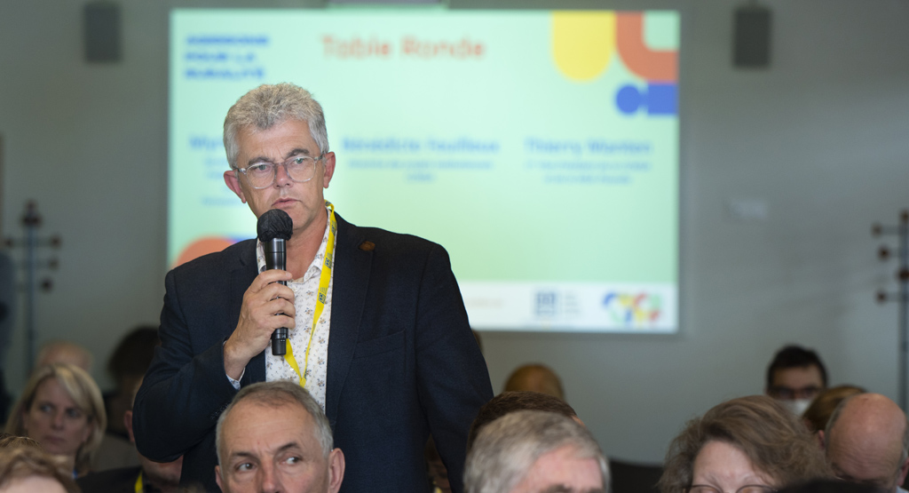 Convention citoyenne pour la ruralité - atelier à Boves, siège de la MSA de Picardie. Intervention en salle.