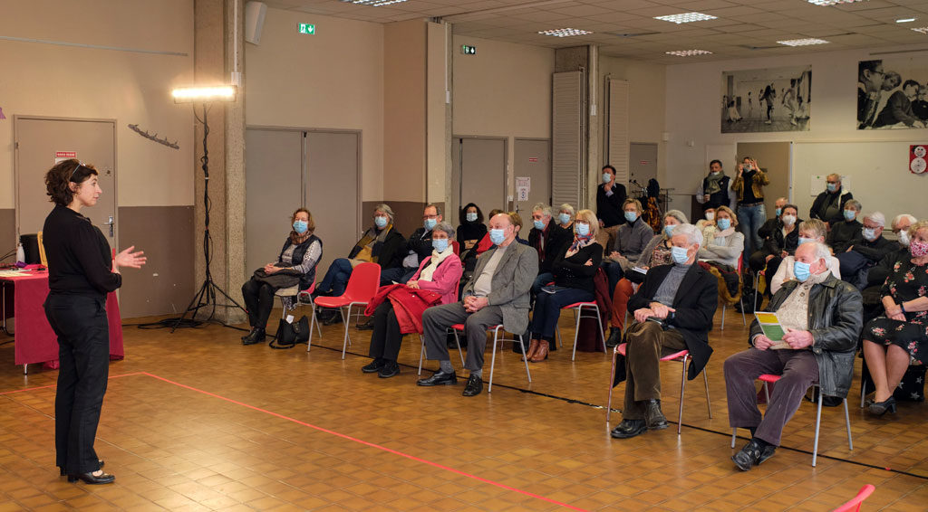 theatre interactif dans la Marne avec des elus MSA en Janvier 2022