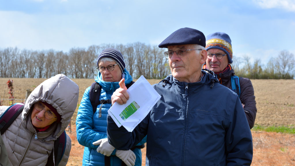 rando paysanne maine et loire avec les délégués MSA