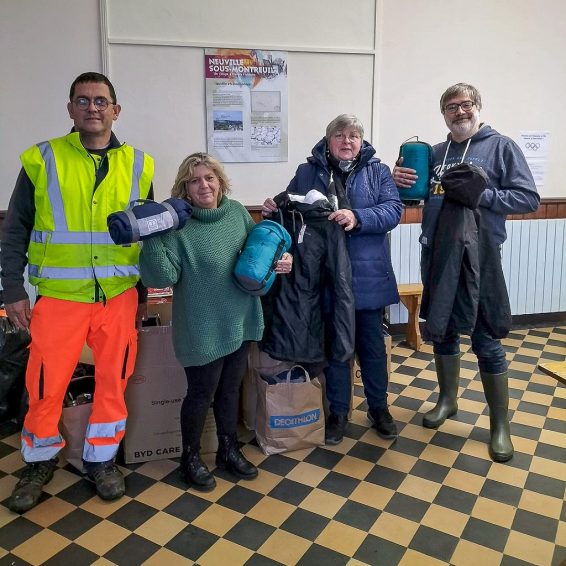 Don élus inondations solidarité nord pas-de-calais