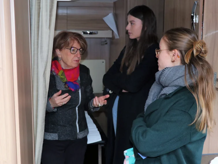 Éduc’tour Haute-Saône santé médecins soignants étudiants camping-car