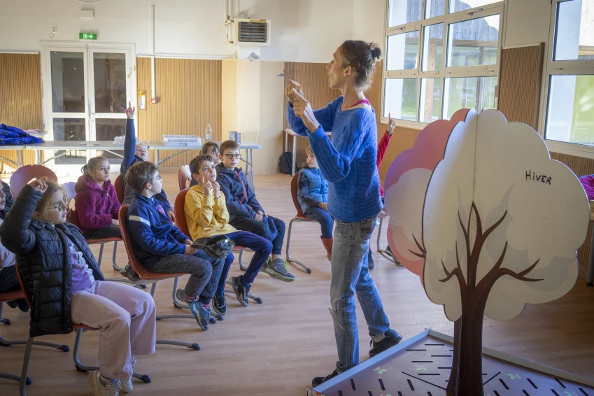 Découverte de la filière ovine et des principes de base de la nutrition sont au programme de cette matinée.