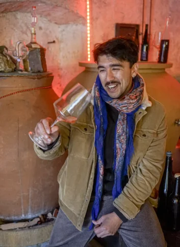 Haroon Rahimi veut redonner ses lettres de noblesse au vin alsacien.