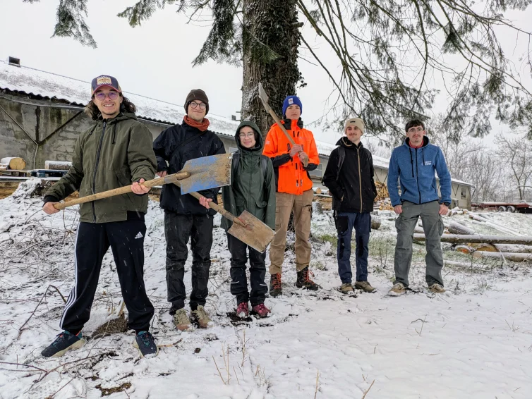Etudiants agricoles Rochefort Montagne