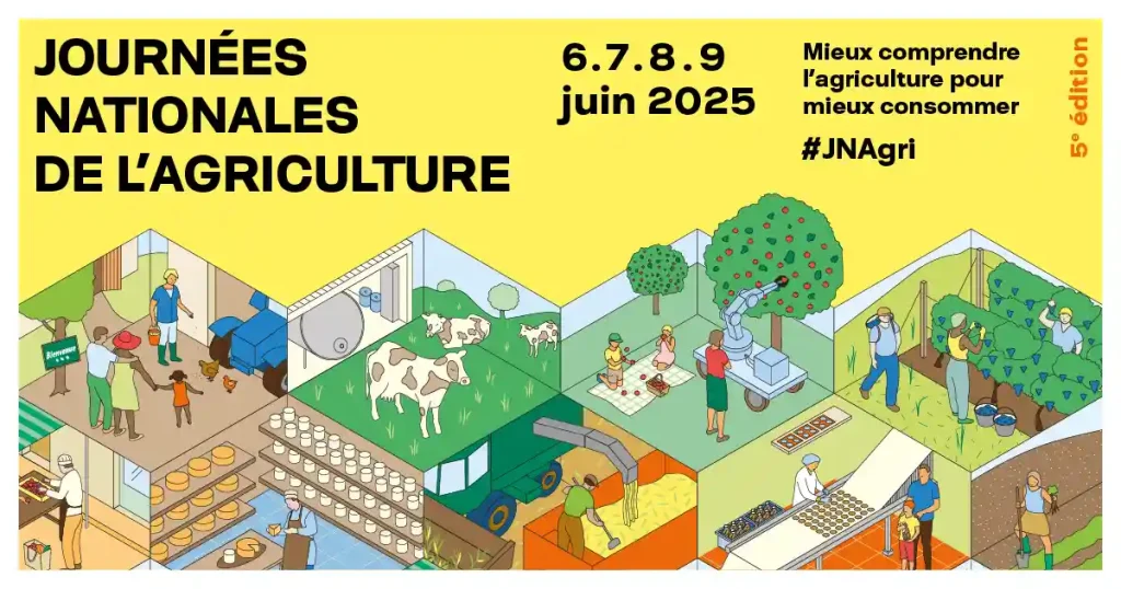 « Favoriser la rencontre et la discussion entre celles et ceux qui cultivent, élèvent, transforment, nourrissent et celles et ceux qui consomment, cuisinent, choisissent » est le leitmotiv des Journées nationales de l’agriculture.