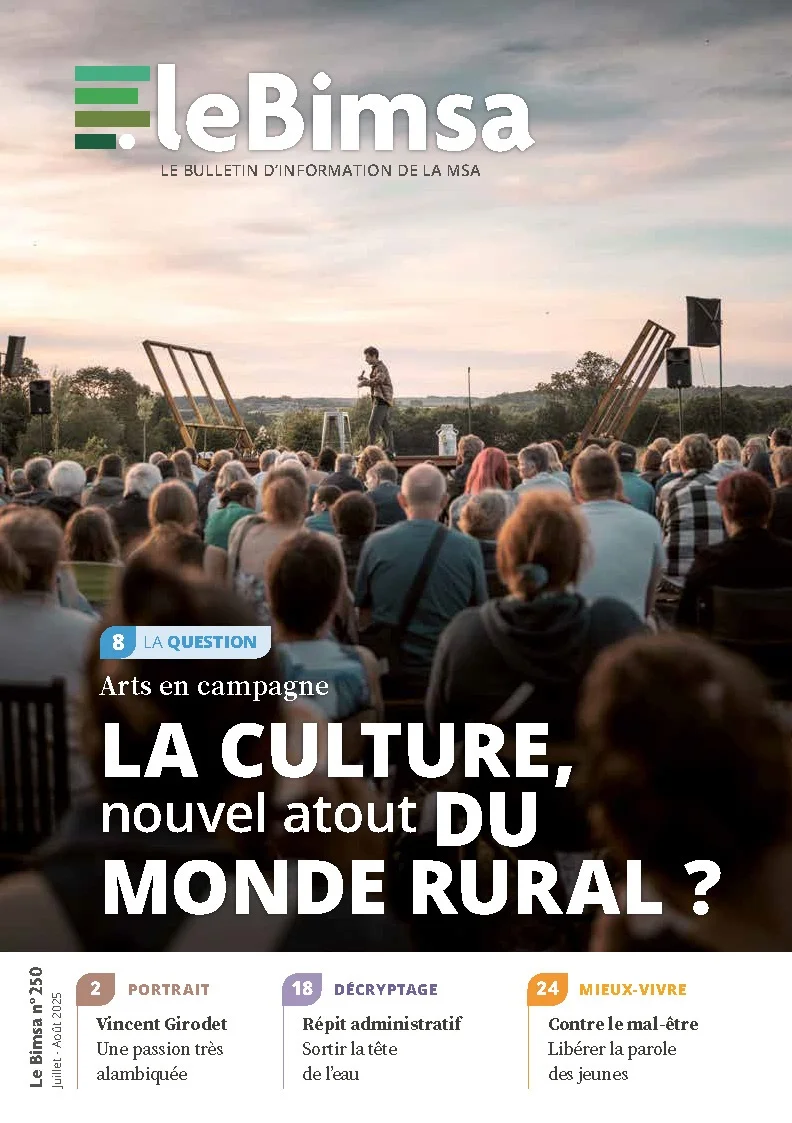 Le magazine de la MSA de juillet août 2025