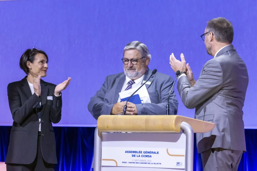 Assemblée générale CCMSA 2025 Anne-Laure Torrésin Thierry Manten Jean-François Fruttero