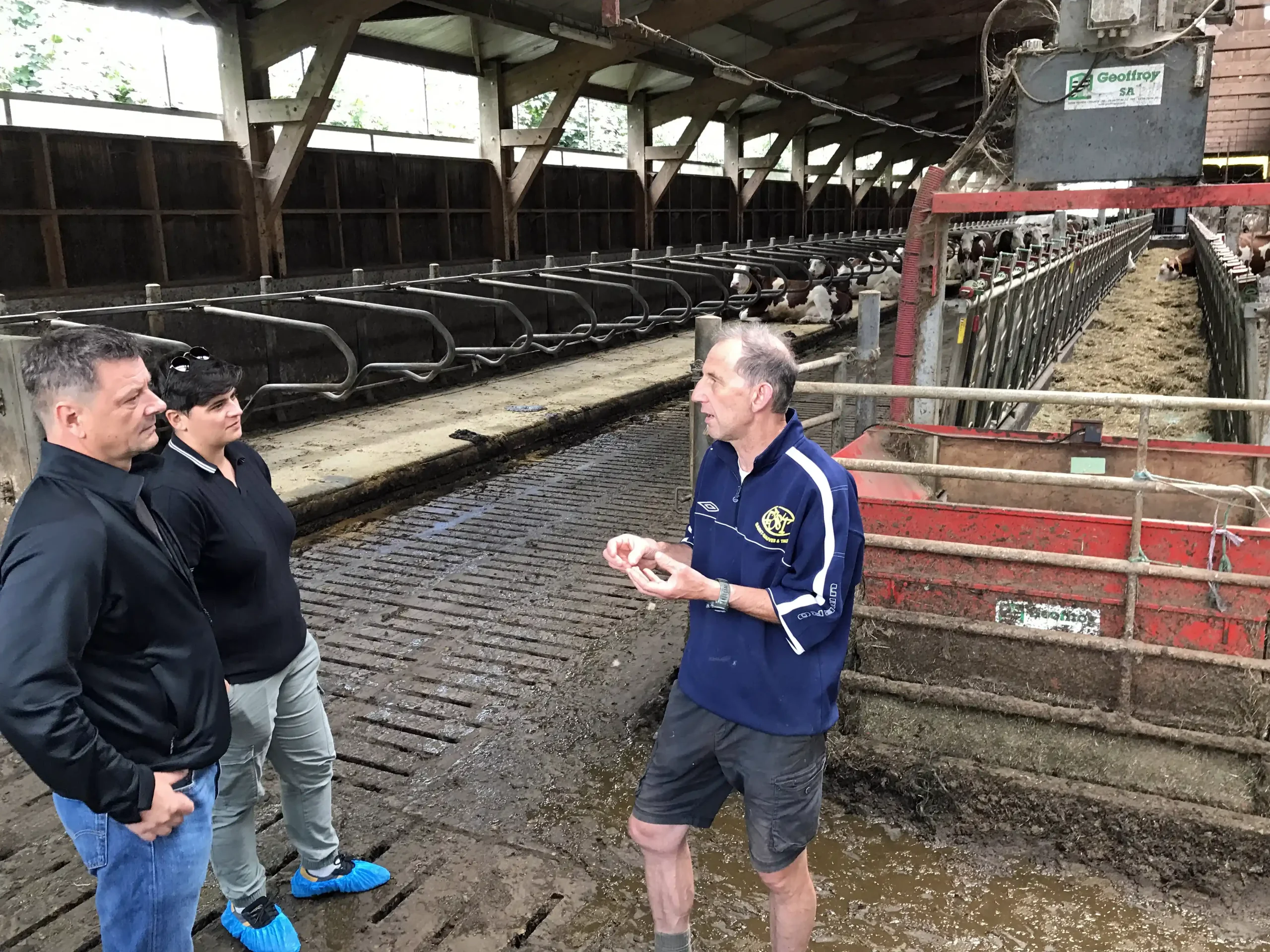 Dominique Vergnol agriculteur élevage Auvergne ferme travail prévention