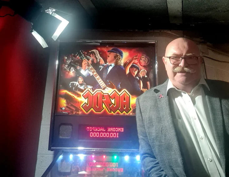 François Serpaud, premier vice-president de la CCMSA fan absolu d’AC/DC, un groupe de rock australien formé en 1973.