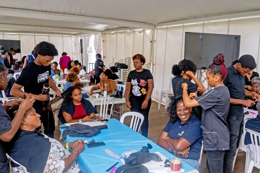 Guadeloupe basse-terre femmes agricultrices bien-être_photo Guillaume Aricique
